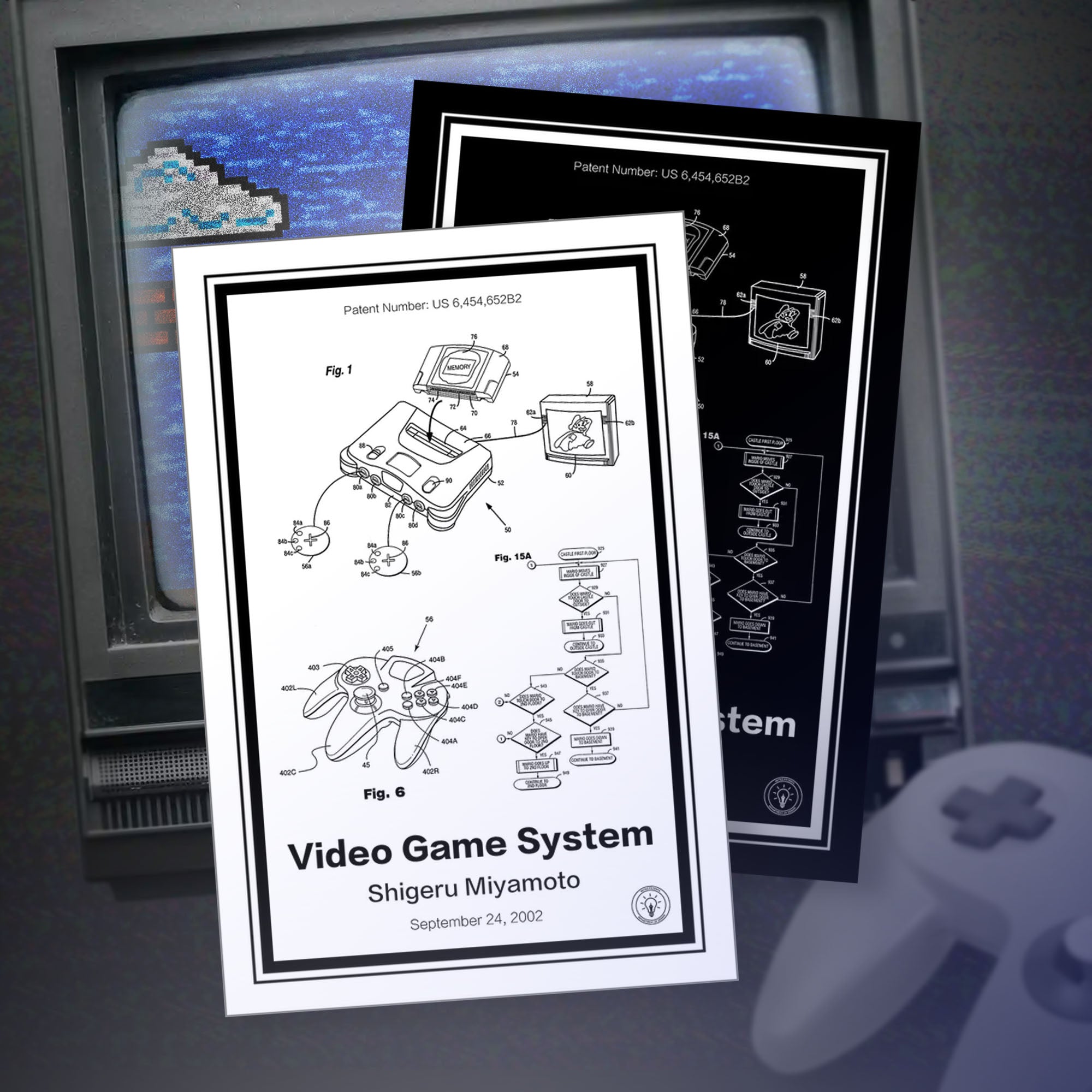 Nintendo 64® Patent Print