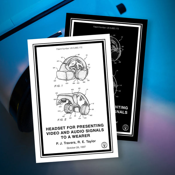 Headset For Presenting Video And Audio Signals To A Wearer
