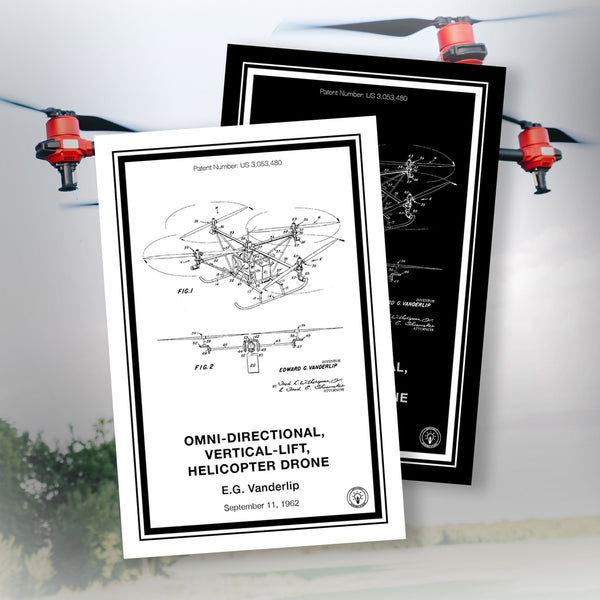 Omni-Directional, Vertical Lift, Helicopter Drone
