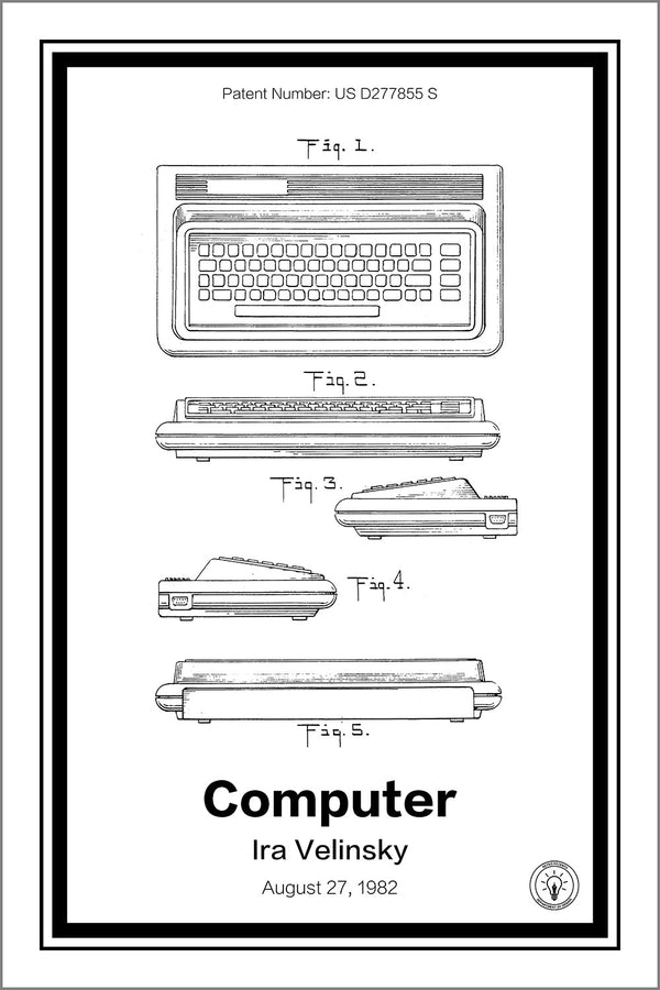 Commodore 64 Patent Print - Retro Patents