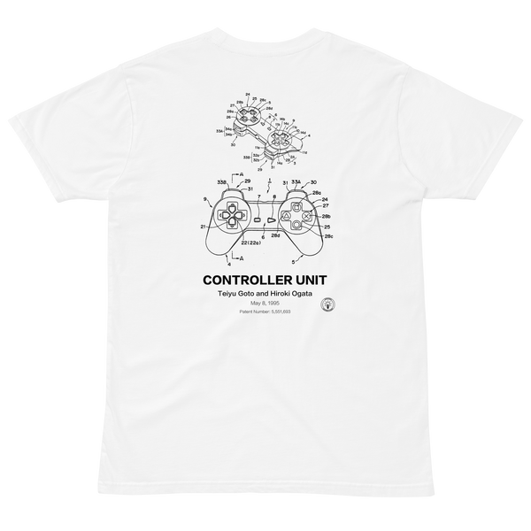 Playstation Controller Patent T-Shirt