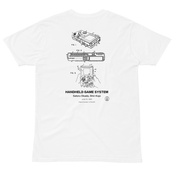 Gameboy Patent T-Shirt