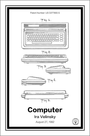 Commodore 64 Patent Print - Retro Patents