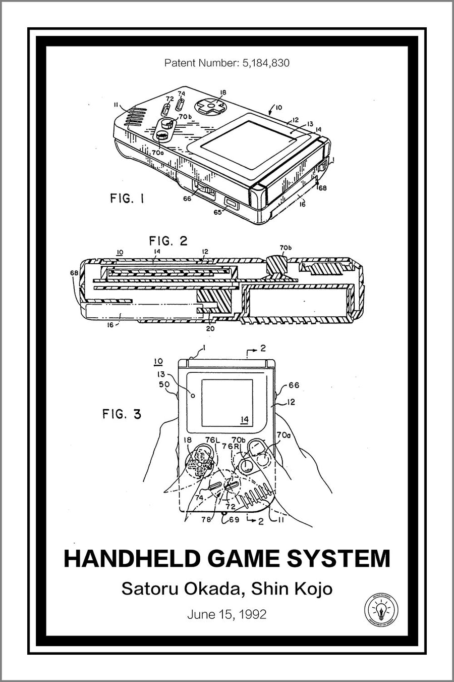 Nintendo Gameboy® - Retro Patents