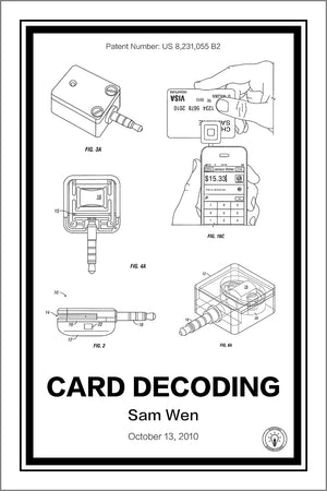 Square Card Reader® Patent Print - Retro Patents
